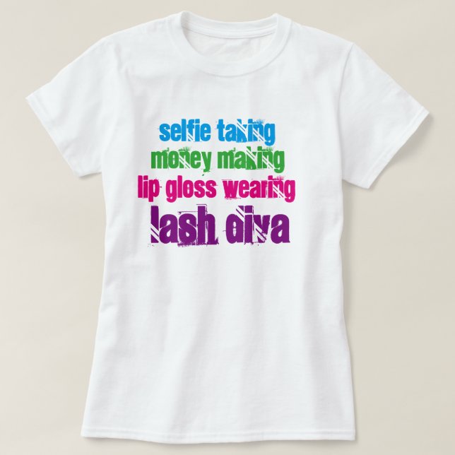 Mascara Lash Diva T-Shirt (Design Front)