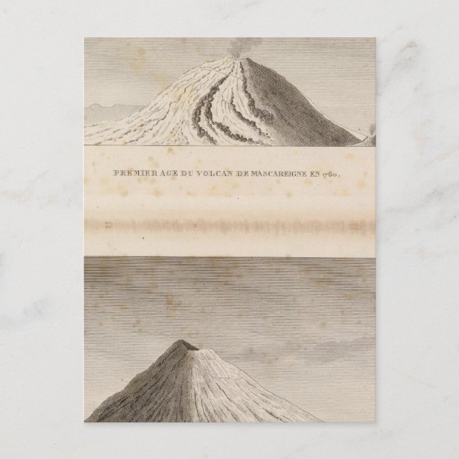 Mascareigne, Vesuve Postcard (Front)