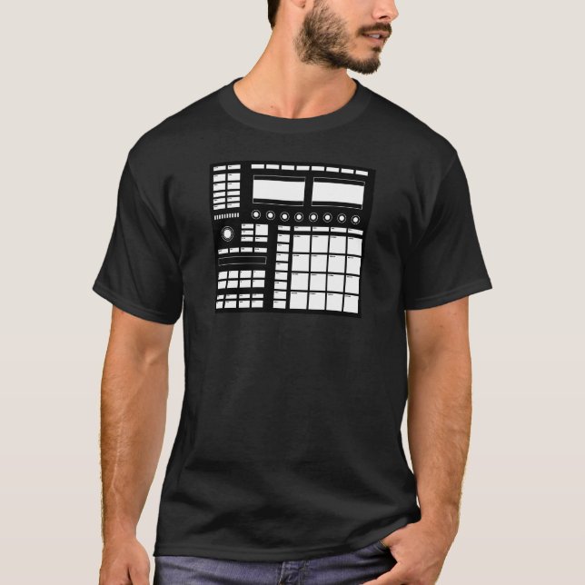 Maschine Black/White T-Shirt (Front)