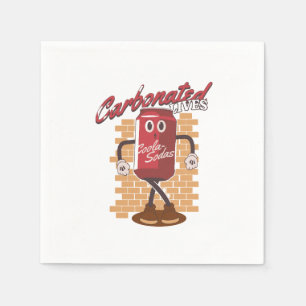 Mascot Drink Cola Napkin