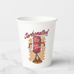 Mascot Drink Cola Paper Cups