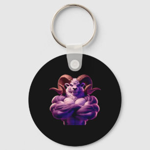 Mascular Ram Flexing Fan Lover Bodybuilding Cool G Key Ring