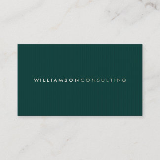 MASCULINE BUSINESS CARD :: simple pinstripe 2