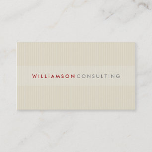 MASCULINE BUSINESS CARD :: simple pinstripe 3D 11