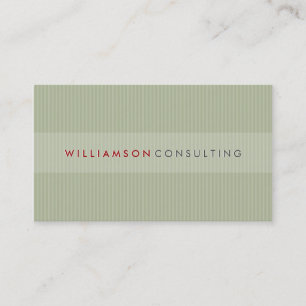 MASCULINE BUSINESS CARD :: simple pinstripe 3D 13