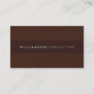 MASCULINE BUSINESS CARD :: simple pinstripe 3D 4