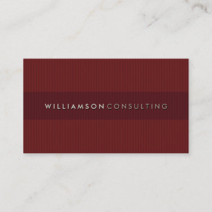 MASCULINE BUSINESS CARD :: simple pinstripe 3D 7