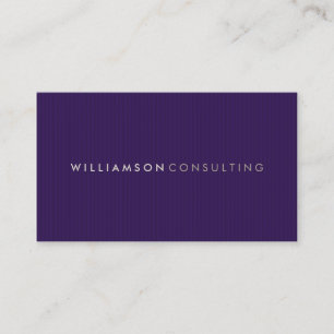 MASCULINE BUSINESS CARD :: simple pinstripe 8