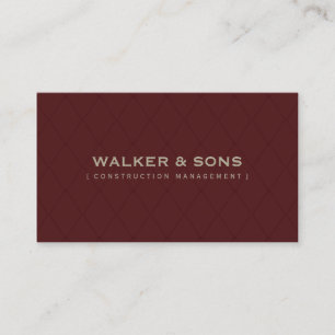 MASCULINE BUSINESS CARD :: simply smart 4