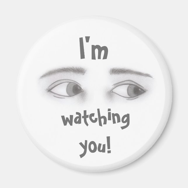 Masculine Eyes Magnet (Front)