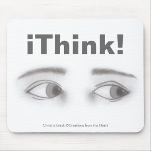 Masculine Eyes Mouse Mat