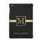 Masculine Monogram Executive Gold iPad Mini Case