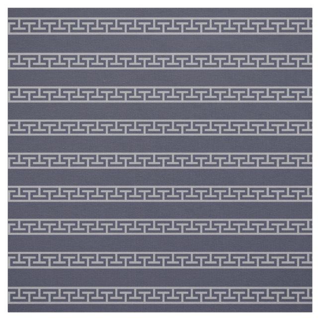 Masculine Navy/Grey Stripe Fabric (Swatch)