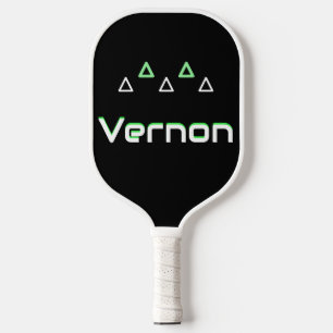 Masculine Neon Green Pickleball Paddle