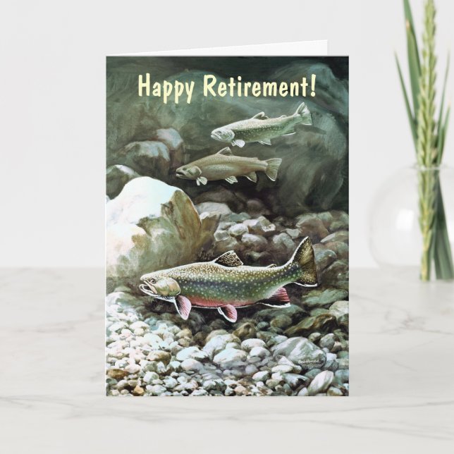 Masculine Retirement Card - Customisable (Front)