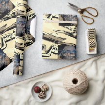 Masculine Style Illustrated Planes Personalised