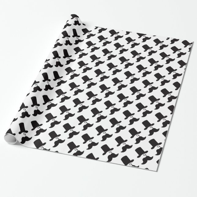 Masculine wrapping paper (Unrolled)