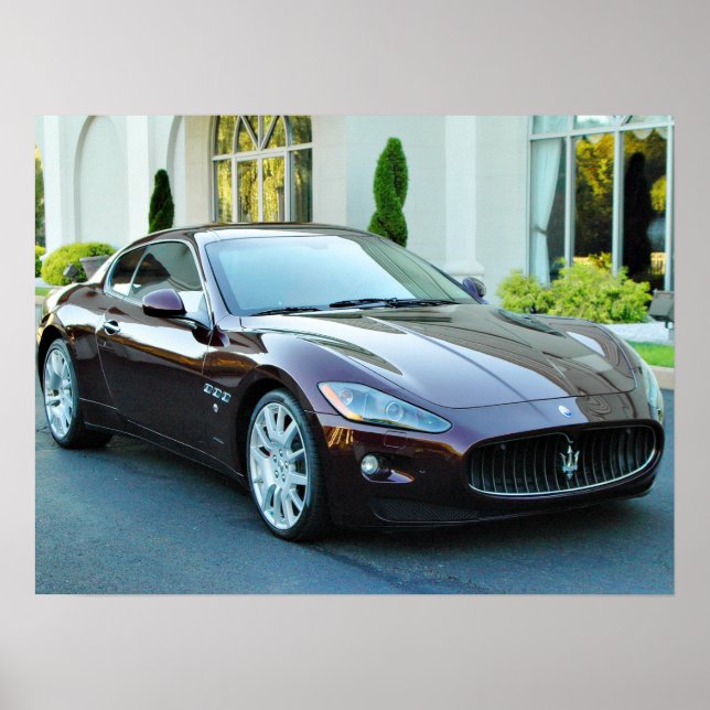 Maserati Poster by PhillySnaps (Front)