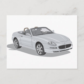 Maserati Spyder Postcard