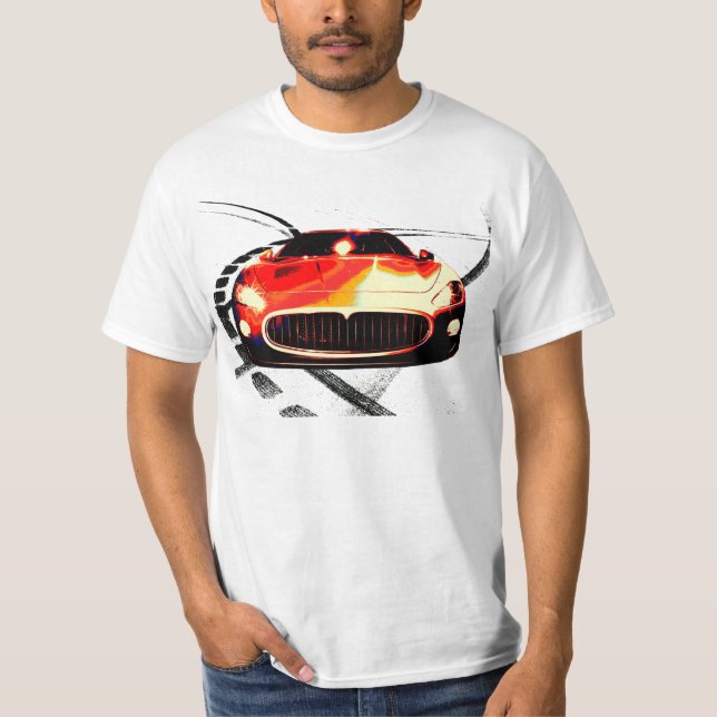 Maserati Style T-Shirt (Front)