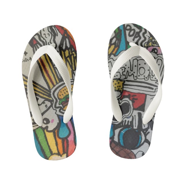 Mash Art Kid's Flip Flops (Footbed)