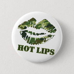 MASH Hot Lips 6 Cm Round Badge