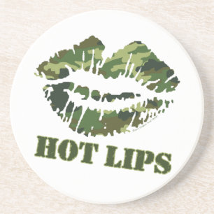 MASH Hot Lips Coaster