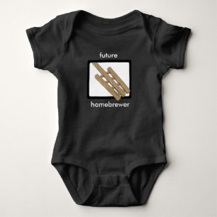 Mash Paddle - Future Homebrewer Baby Bodysuit
