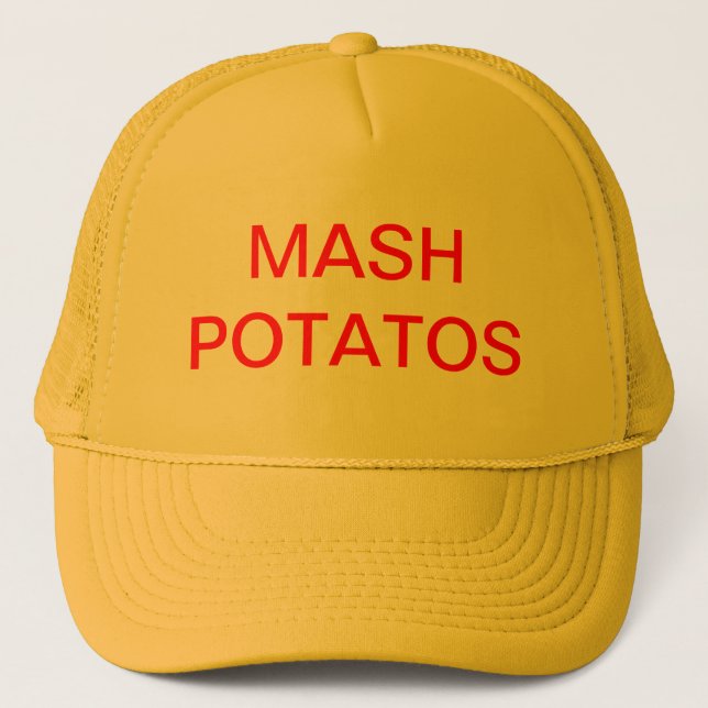 MASH POTATOS TRUCKER HAT (Front)