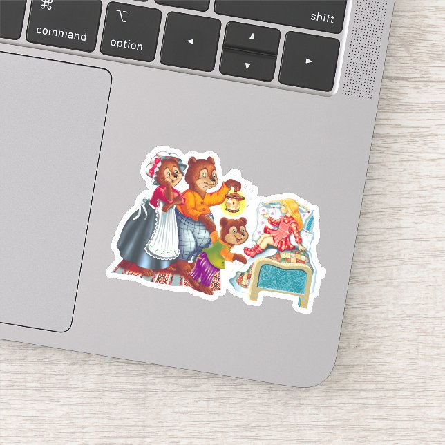 Masha and 3 bears. Animal Family. (Detail)