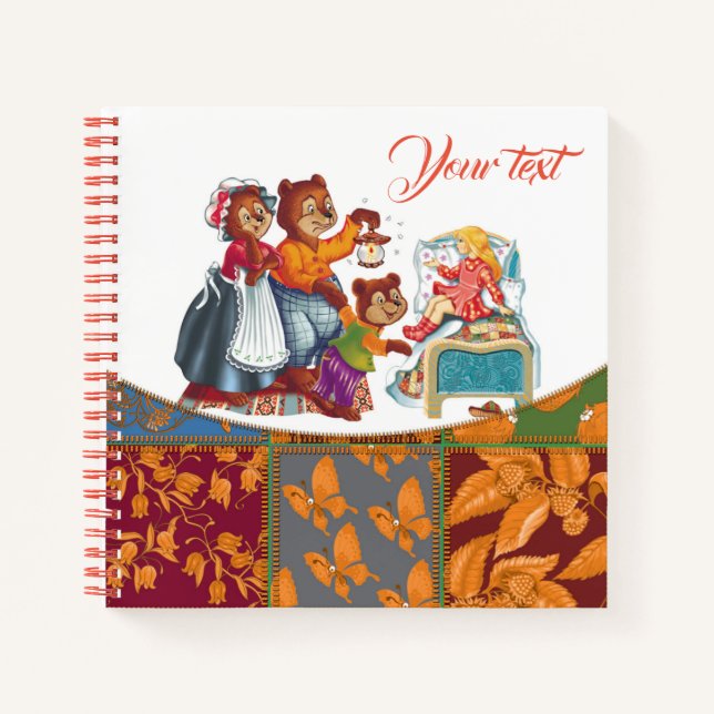 Masha and 3 bears notebook (Front)