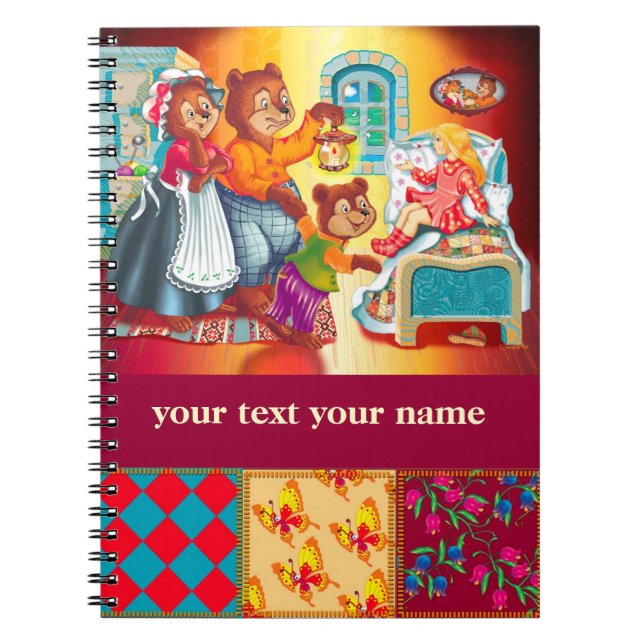 Masha and 3 bears notebook (Front)