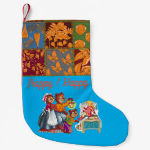 Masha and 3 bears small christmas stocking
