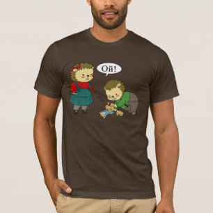 Masha and Sasha Yozhin playtime t-shirt -dark