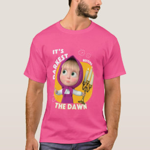 Masha and the Bear. Darkest Before The Dawn T-Shirt