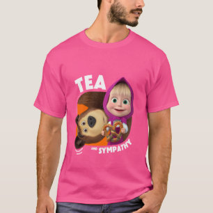 Masha and the Bear. Tea And Sympathy T-Shirt