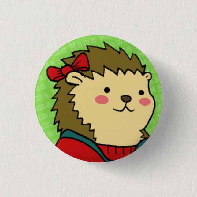 Masha face button (Front)