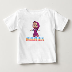 Masha & the bear baby T-Shirt
