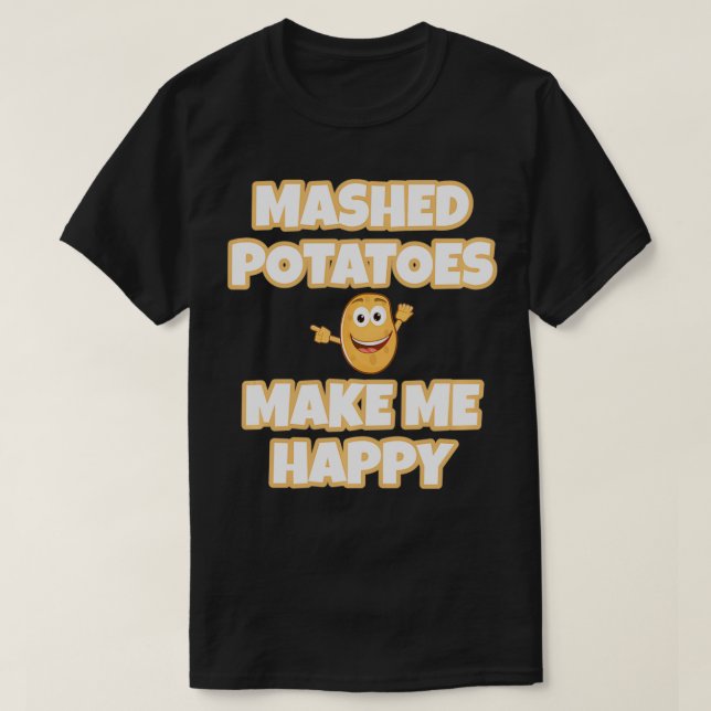 Mashed Potato Love To Eat Mashed Potatoes Pullover (Design Front)
