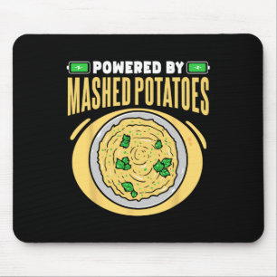 Mashed Potato Thanksgiving Powered By Mashed Potat Mouse Mat