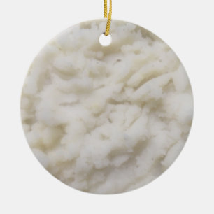 Mashed Potatoes Ceramic Tree Decoration