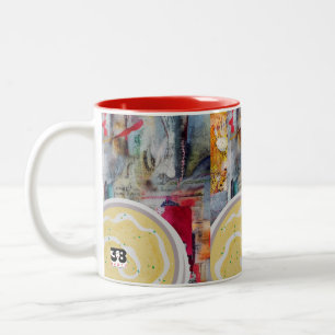 Mashed Potatoes Two-Tone Coffee Mug