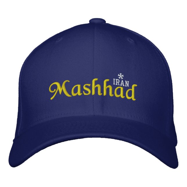 Mashhad Iran Embroidered Hat (Front)
