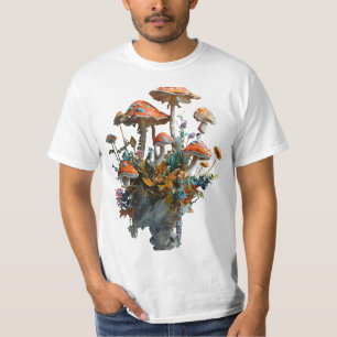Mashroom design  T-Shirt