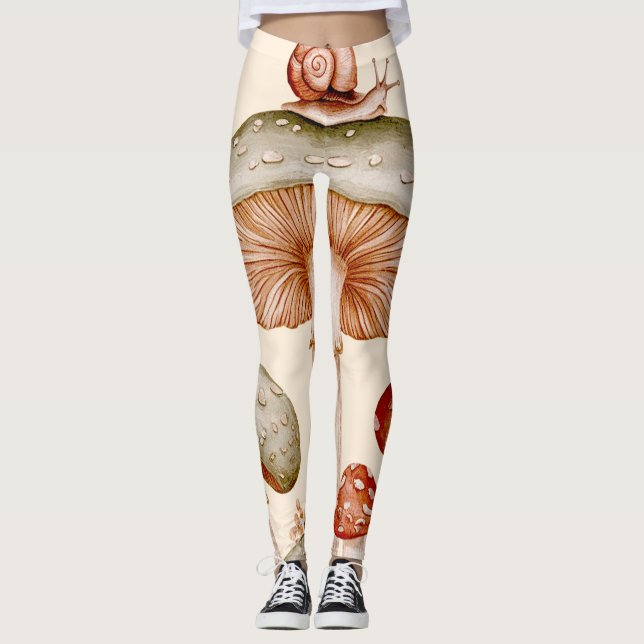 mashrum print leggings (Front)