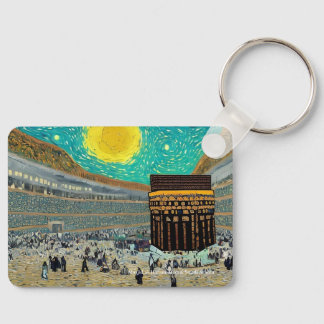 Masjid al-Haram, Mecca, Saudi Arabia on a key ring