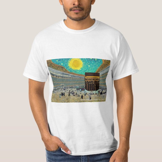 Masjid al-Haram, Mecca, Saudi Arabia on a T-Shirt (Front)