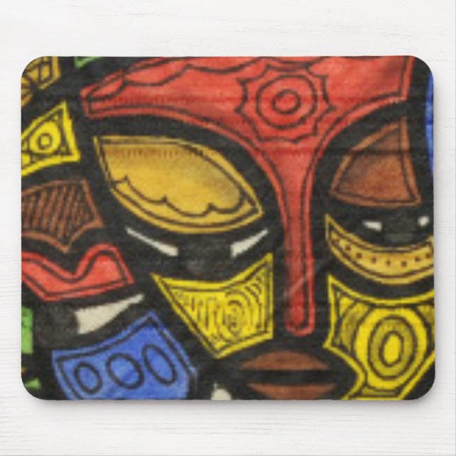 Mask 2 mouse mat (Front)
