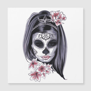 Mask Carnival Day of the Dead Floral Woman