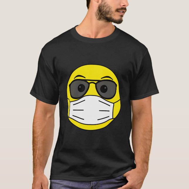 Mask Goes Over Your Nose T-Shirt Face Medical Mask (Front)